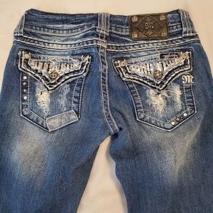MissMe size 27 boot jeans